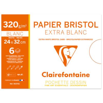 Papier Bristol Blanc A4 - 30 Feuilles - 150 G/m² - Idéal Pour Créations Et Impressions