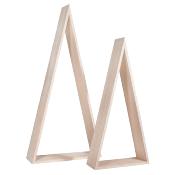 Cadre en bois Triangle/Sapin