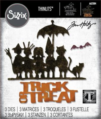 Tim Holtz thinlits die - Trick or treat