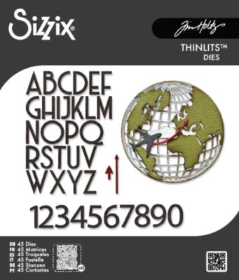 Tim Holtz thinlits die - Voyage autour du monde