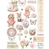 Rub on transfer sheet - Sweet spring