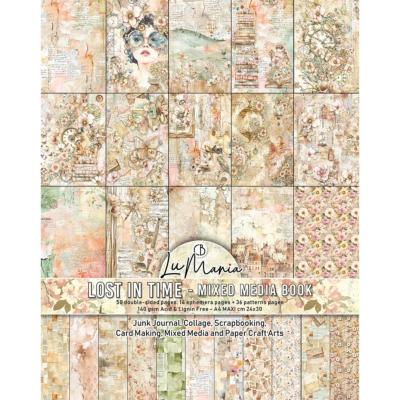 Mixed media Book - LuMania - Lost in time A4