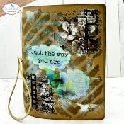 Layers of time rub-ons - Art Journal Specials