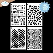 Journal stencils - Art Journal Specials