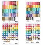 Distress labels sheets - 4 feuilles - 4 formats