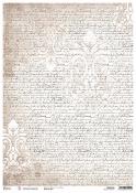 Feuille de riz - Noble manuscrit - A3
