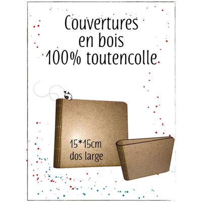 couverture souple en bois 15cm large