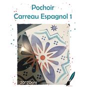 Pochoir Carreau Espagnol 1