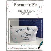 Pochette zip<br>Maîtresse trop géniale