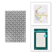 3D embossing folder - Circle illusion