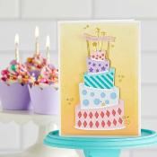 Cutting dies - Topsy Turvy Cake par Vicky Papaioanou