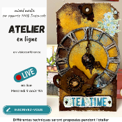 Atelier en ligne "TEA TIME"