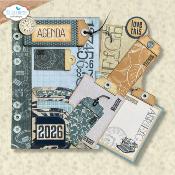 Memory Binder - Rounded pocket with tags
