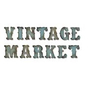 Bigz Vintage Market Alphabet