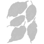 Thinlits Fragments de feuilles