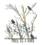 Seth Apter thinlits die - Free bird