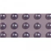 80 demi-perles lilas 5mm