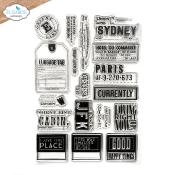 Travel from the past 3 - clear stamp