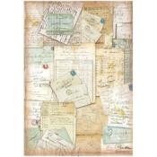 feuille de riz - Around the world - Letters