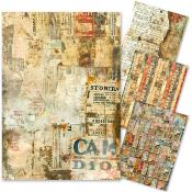 Mixed media Rice paper - LuMania - Journey Ahead A4