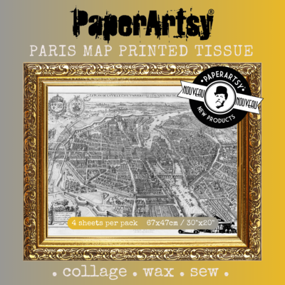 4 Printed Tissue - Paris
