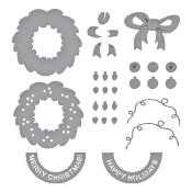 Cutting dies - Classic mouse - Holiday wreath