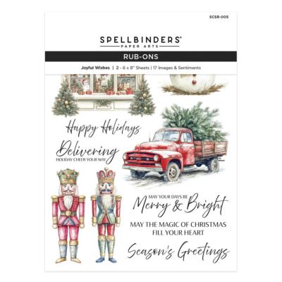 Rub-ons - Joyful Wishes