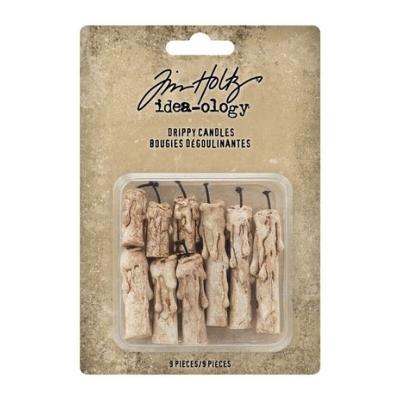 Drippy Candles (bougies dégoulinantes) - Tim Holtz