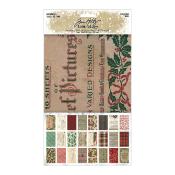 Backdrops christmas Tim Holtz
