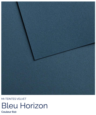 Mi-teintes Velvet - Bleu horizon (610)