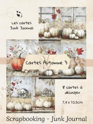 Cartes Junk Journal - Automne 3
