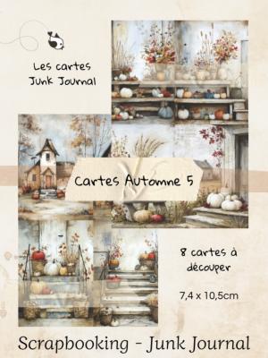 Cartes Junk Journal - Automne 5