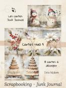 Cartes Junk Journal - Noël 5