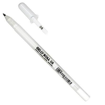 Stylo Gel Blanc (05)