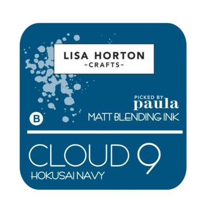 Hokusai navy - Cloud 9 - encre mate - by Paula
