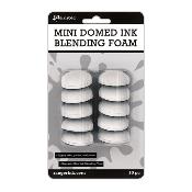 10 mousses "dome"  scratch pour applicateur