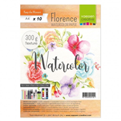 10 Papiers Aquarelle A4 300g