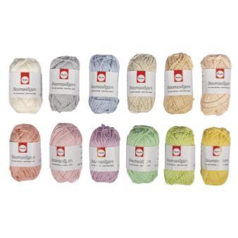 Fils de coton x12 - pastel