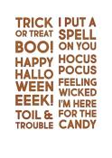 Thinlits Bold Text Halloween