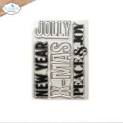 Peace & Joy - clear stamp