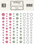 Enamel dots - Summer garden