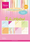 Pretty Papers Bloc Rainbow A4
