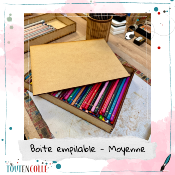 Boîtes empilable - moyenne