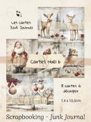 Cartes Junk Journal - Noël 6