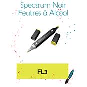 Feutre Spectrum Noir<br>FLUO FL3