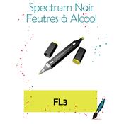 Feutre Spectrum Noir<br>FLUO FL3