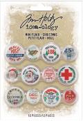 Minis badges Nol Tim Holtz