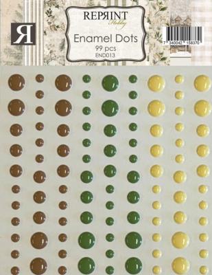 Enamel dots - Cozy Winter
