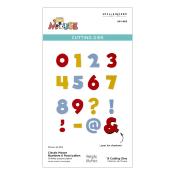 Cutting dies - Classic mouse - Chiffres et ponctuation