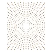 Hot foil Plates - Hypnotic background